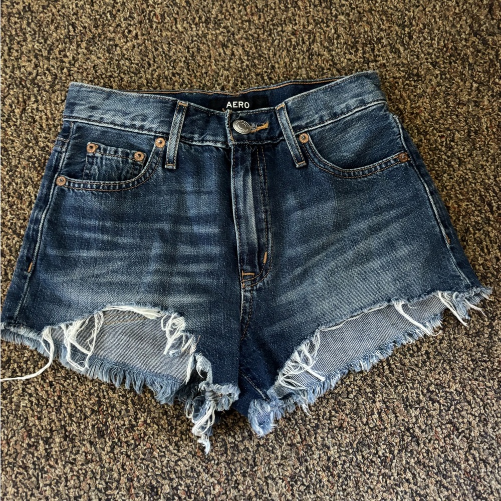 Women's Blue Denim Shorts